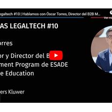 Óscar Torres, Fundador y Director del B2B Management Program de ESADE Executive Education: «Según mi experiencia, los despachos de abogados son B2B, pero tienen mentalidad B2C»